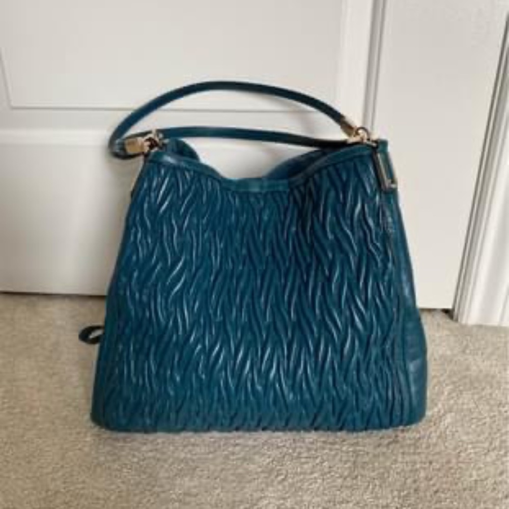 Coach Madison Gathered Twist Phoebe Leather Purse